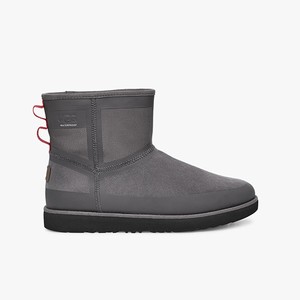 Ugg Classic Mini Urban Tech Waterproof Men All-Weather Boots Grey (0139INTQK)